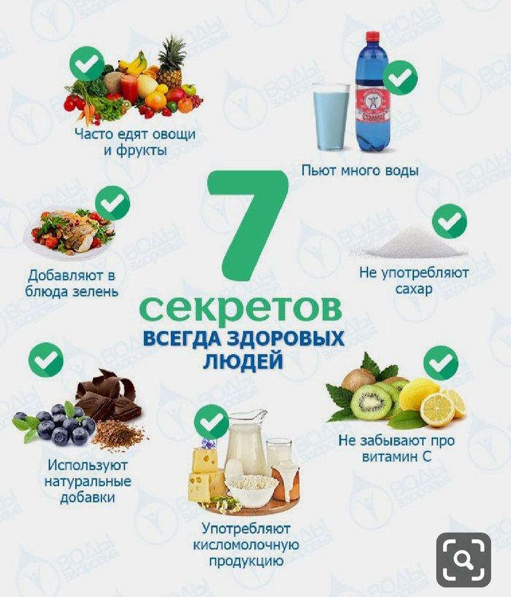 🍽️ 7 секретов здоровых людей🍴