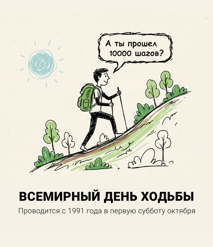 🚶‍♂️👣🎉 Всемирный день ходьбы 🎉👣🚶‍♀️